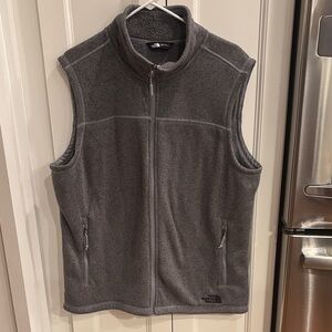 The North Face Charcoal Fleece Vest
